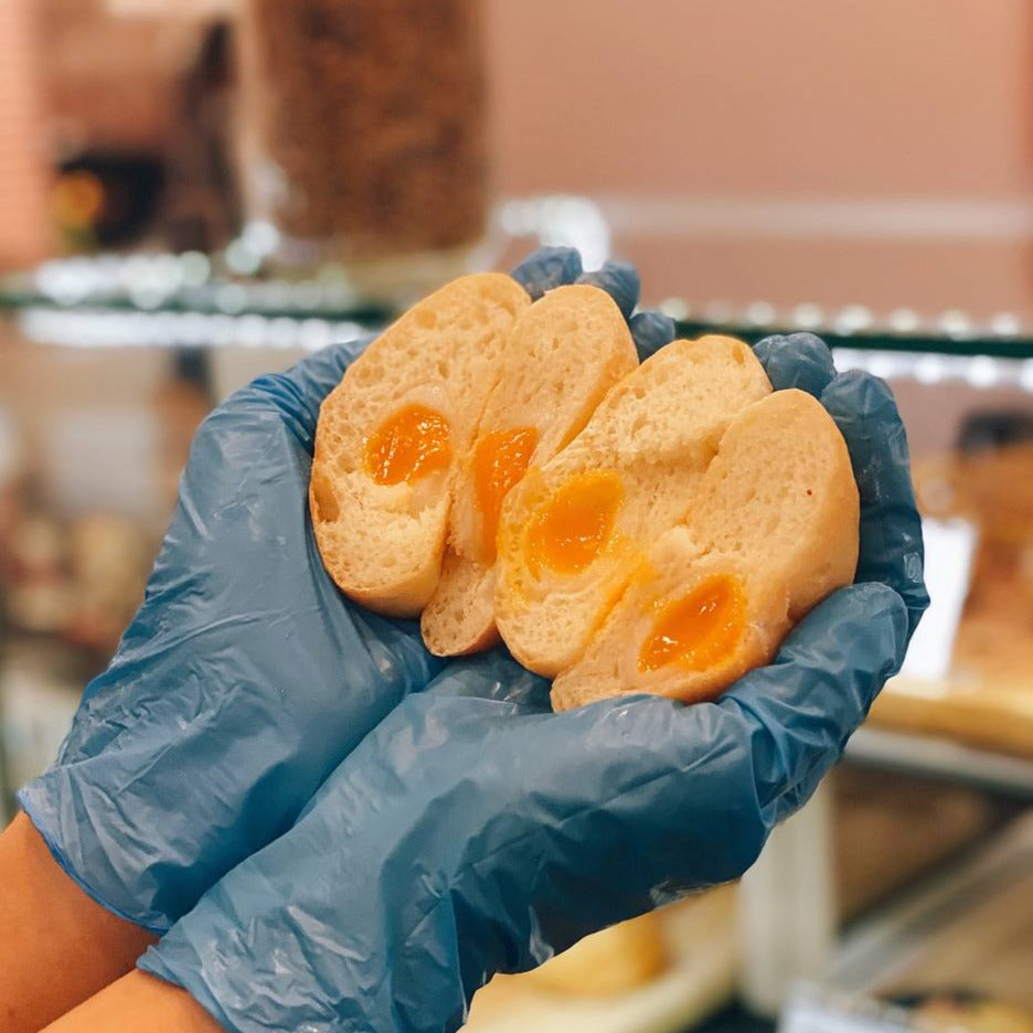 *NEW* SALTED EGG YOLK MOCHI BUN