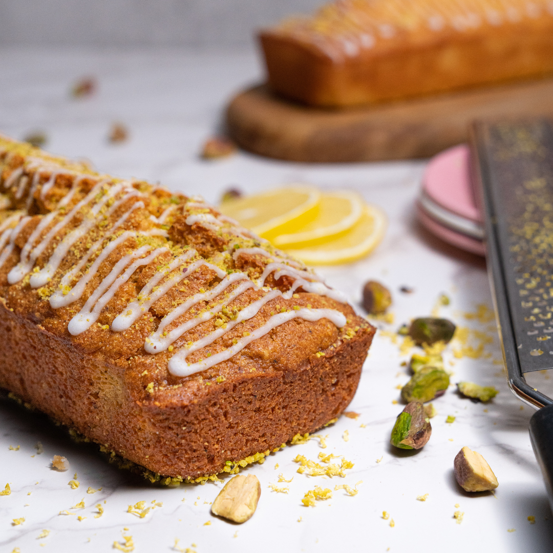 LEMON PISTACHIO LOAF