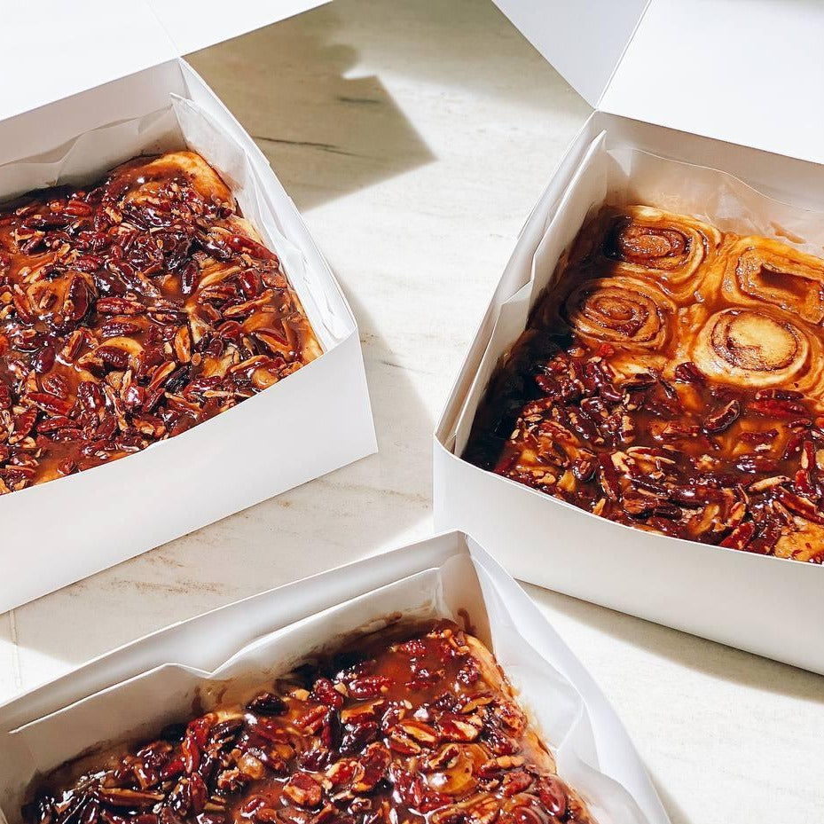 1/2 & 1/2 CINNAMON STICKY BUNS (Set of 12)
