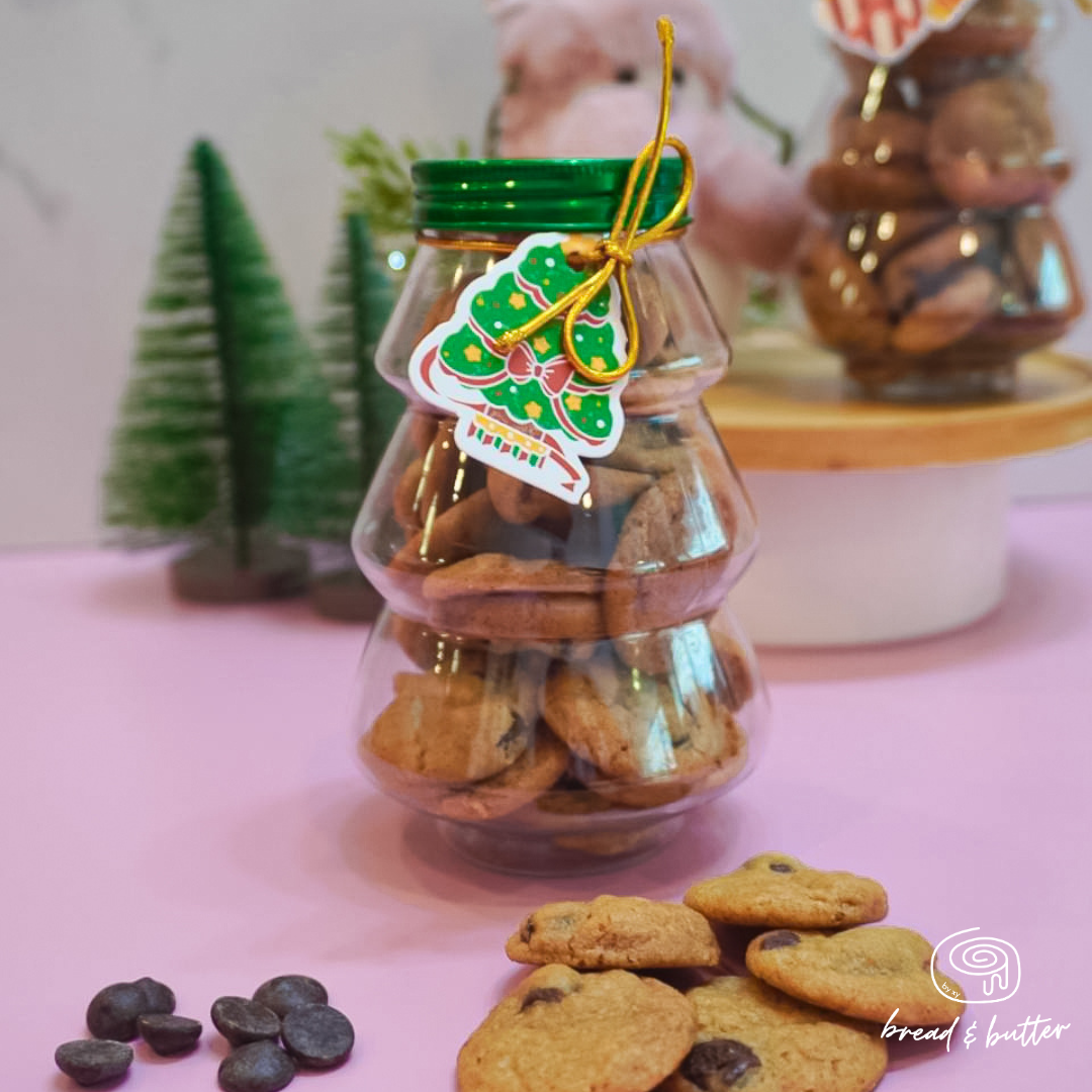 DARK CHOCOLATE CHIP COOKIES [CHRISTMAS COOKIES]