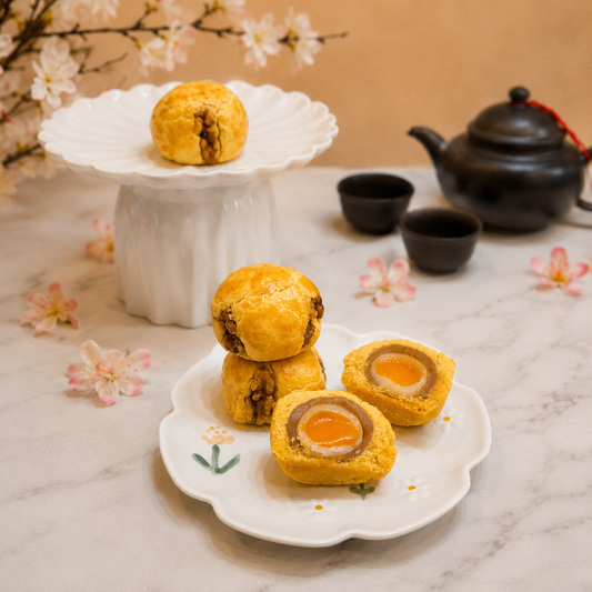 WALNUT MOONTART WITH SALTED EGG YOLK MOCHI [MID-AUTUMN 2026]