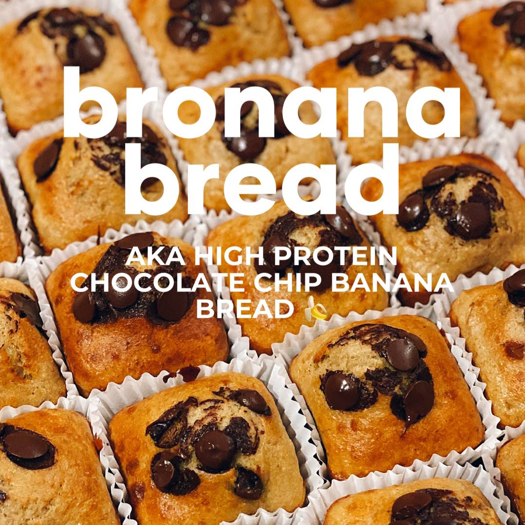 [NEW] BRONANA BREAD - HIGH PROTEIN, LOW CALORIES